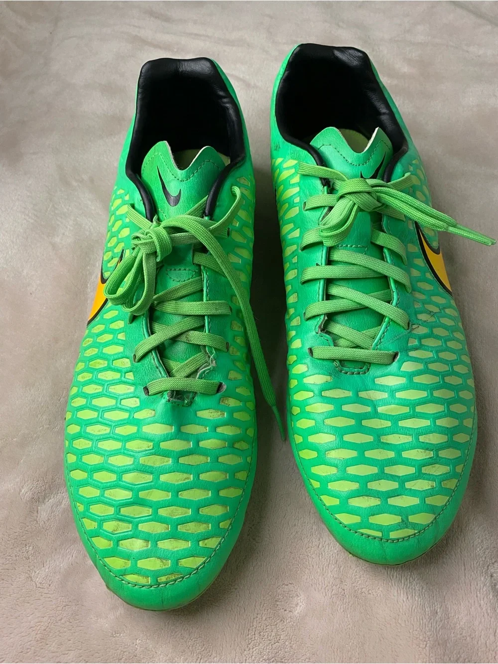 Nike Magista Opus Green ACC Football Cleats Mens Soccboots US 11.5